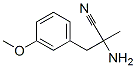 Benzenepropanenitrile, alpha-amino-3-methoxy-alpha-methyl- (9CI) CAS#: 739312-75-5