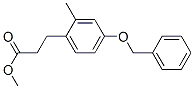Benzenepropanoic acid, 2-methyl-4-(phenylmethoxy)-, methyl ester CAS#: 728038-73-1