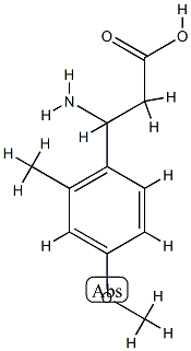 Benzenepropanoic acid, ba-amino-4-methoxy-2-methyl- (9CI) CAS#: 773126-16-2