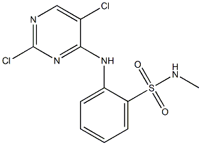 BenzenesulfonaMide, 2-[(2,5-dichloro-4-pyriMidinyl)aMino]-N-Methyl- CAS#: 761440-11-3