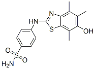 Benzenesulfonamide,  4-[(6-hydroxy-4,5,7-trimethyl-2-benzothiazolyl)amino]- CAS#: 749812-79-1