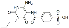 Benzenesulfonic  acid,  4-[[(4-amino-1-butyl-1,2,3,6-tetrahydro-2,6-dioxo-5-pyrimidinyl)amino]carbonyl]- CAS#: 785041-28-3