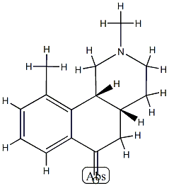 Benz[h]isoquinolin-6(2H)-one, 1,3,4,4a,5,10b-hexahydro-2,10-dimethyl-, (4aR,10bR)-rel- (9CI) CAS#: 787532-11-0