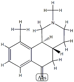 Benz[h]isoquinolin-6(2H)-one, 1,3,4,4a,5,10b-hexahydro-2,10-dimethyl-, (4aR,10bS)-rel- (9CI) CAS#: 786625-21-6