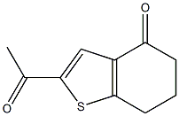 Benzo[b]thiophen-4(5H)-one, 2-acetyl-6,7-dihydro- CAS#: 74458-89-2