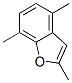 Benzofuran,  2,4,7-trimethyl- CAS#: 76242-25-6