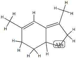 Benzofuran,2,6,7,7a-tetrahydro-3,5-dimethyl-(9CI) CAS#: 758720-10-4