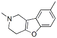 Benzofuro[3,2-c]pyridine, 1,2,3,4-tetrahydro-2,8-dimethyl- (9CI) CAS#: 769859-75-8
