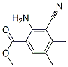 Benzoic acid, 2-amino-3-cyano-4,5-dimethyl-, methyl ester (9CI) CAS#: 73318-14-6