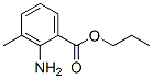 Benzoic acid, 2-amino-3-methyl-, propyl ester (9CI) CAS#: 73262-66-5