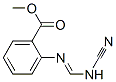 Benzoic acid, 2-[[(cyanoamino)methylene]amino]-, methyl ester (9CI) CAS#: 77021-79-5