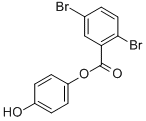 Benzoic acid, 2,5-dibromo-, 4-hydroxyphenyl ester CAS#: 791796-06-0