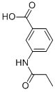 Benzoic acid, 3-[(1-oxopropyl)amino]- (9CI) CAS#: 76208-99-6