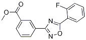 Benzoic acid, 3-[5-(2-fluorophenyl)-1,2,4-oxadiazol-3-yl]-, Methyl ester CAS#: 775304-60-4