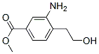 Benzoic acid, 3-amino-4-(2-hydroxyethyl)-, methyl ester (9CI) CAS#: 775266-91-6