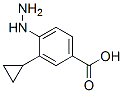 Benzoic acid, 3-cyclopropyl-4-hydrazino- (9CI) CAS#: 777037-19-1