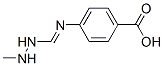Benzoic acid, 4-[[(2-methylhydrazino)methylene]amino]- (9CI) CAS#: 776273-62-2
