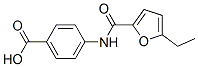 Benzoic acid, 4-[[(5-ethyl-2-furanyl)carbonyl]amino]- (9CI) CAS#: 718601-42-4