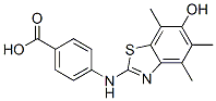 Benzoic  acid,  4-[(6-hydroxy-4,5,7-trimethyl-2-benzothiazolyl)amino]- CAS#: 756440-38-7
