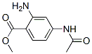 Benzoic acid, 4-(acetylamino)-2-amino-, methyl ester (9CI) CAS#: 725239-36-1
