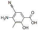 Benzoic acid, 4-amino-5-cyano-2-hydroxy-3-methyl- (9CI) CAS#: 72817-94-8