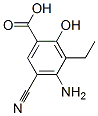 Benzoic acid, 4-amino-5-cyano-3-ethyl-2-hydroxy- (9CI) CAS#: 72817-95-9