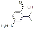 Benzoic acid, 4-hydrazino-2-(1-methylethyl)- (9CI) CAS#: 746585-04-6