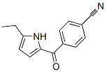 Benzonitrile, 4-[(5-ethyl-1H-pyrrol-2-yl)carbonyl]- (9CI) CAS#: 728008-71-7