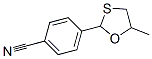 Benzonitrile, 4-(5-methyl-1,3-oxathiolan-2-yl)- (9CI) CAS#: 777063-49-7