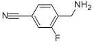 Benzonitrile, 4-(aminomethyl)-3-fluoro- (9CI) CAS#: 701264-00-8