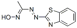 Benzothiazole, 2-[[1-(hydroxyimino)ethyl]azo]- (9CI) CAS#: 76128-51-3