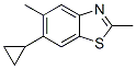 Benzothiazole, 6-cyclopropyl-2,5-dimethyl- (9CI) CAS#: 799254-34-5