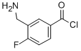 Benzoyl chloride, 3-(aminomethyl)-4-fluoro- (9CI) CAS#: 771573-07-0