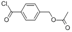 Benzoyl chloride, 4-[(acetyloxy)methyl]- (9CI) CAS#: 78616-33-8