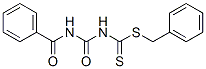 [(Benzoylamino)carbonyl]dithiocarbamic acid (phenylmethyl) ester CAS#: 74793-42-3