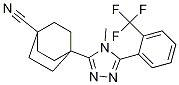 Bicyclo[2.2.2]octane-1-carbonitrile, 4-[4-Methyl-5-[2-(trifluoroMethyl)phenyl]-4H-1,2,4-triazol-3-yl]- CAS#: 719274-84-7