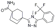 Bicyclo[2.2.2]octane-1-carboxaMide, 4-[4-Methyl-5-[2-(trifluoroMethyl)phenyl]-4H-1,2,4-triazol-3-yl]- CAS#: 719274-83-6
