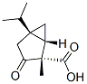 Bicyclo[3.1.0]hexane-2-carboxylic acid, 2-methyl-5-(1-methylethyl)-3-oxo-, (1S,2S,5S)- (9CI) CAS#: 760175-74-4