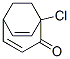 Bicyclo[3.2.2]nona-3,6-dien-2-one,  1-chloro- CAS#: 73830-80-5