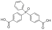 Bis(4-carboxyphenyl)phenyl-phosphine oxide CAS#: 803-19-0