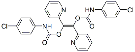 Bis(p-chlorocarbanilic acid)1,2-di(2-pyridinyl)vinylene ester CAS#: 73622-99-8