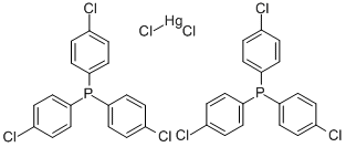 Bis(tris(p-chlorophenyl)phosphine)mercuric chloride complex CAS#: 74039-78-4