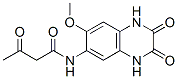 Butanamid, 3-oxo-N-(1,2,3,4-tetrahydro-7-methoxy-2,3-dioxo-6-quinoxalinyl)- CAS#: 74546-14-8