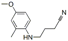 Butanenitrile, 4-[(4-methoxy-2-methylphenyl)amino]- (9CI) CAS#: 786700-82-1