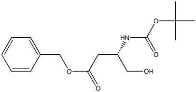 Butanoic acid, 3-[[(1,1-dimethylethoxy)carbonyl]amino]-4-hydroxy-,phenylmethyl ester, (3S)- CAS#: 79069-16-2