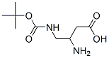 Butanoic acid, 3-amino-4-[[(1,1-dimethylethoxy)carbonyl]amino]- (9CI) CAS#: 773126-09-3