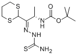 CARBAMIC ACID, [(1S)-2-[(AMINOTHIOXOMETHYL)HYDRAZONO]-2-(1,3-DITHIAN-2-YL)-1-METHYLETHYL]-, 1,1-DIMETHYLETHYL ESTER CAS#: 774460-77-4