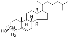CHOLESTEROL-3,4-13C2 CAS#: 78887-48-6