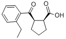 CIS-2-(2-ETHYLBENZOYL)CYCLOPENTANE-1-CARBOXYLIC ACID CAS#: 733740-11-9