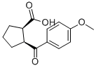 CIS-2-(4-METHOXYBENZOYL)CYCLOPENTANE-1-CARBOXYLIC ACID CAS#: 733740-08-4